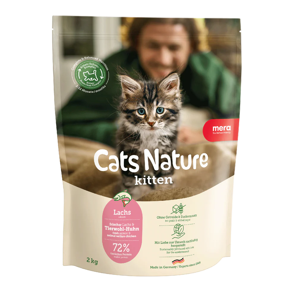 Mera Cats Nature Somonlu Yavru Kedi Maması, 2Kg