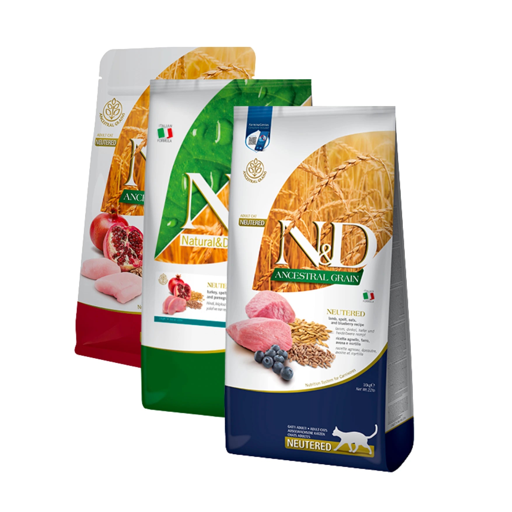 N&D Ancestral Grain Az Tahıllı Kısırlaştırılmış Yetişkin Kedi Maması