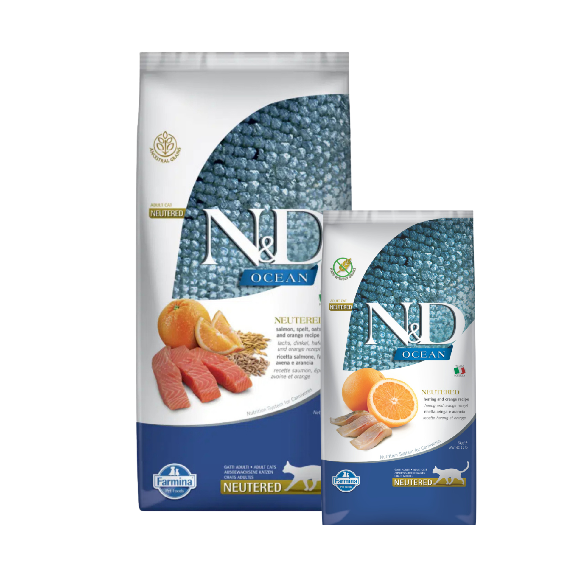 N&D Ocean Kısırlaştırılmış Yetişkin Kedi Maması