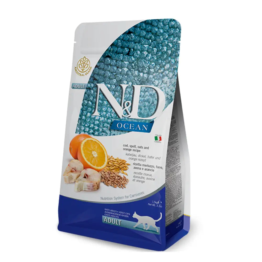 N&D Ocean Yetişkin Kedi Maması