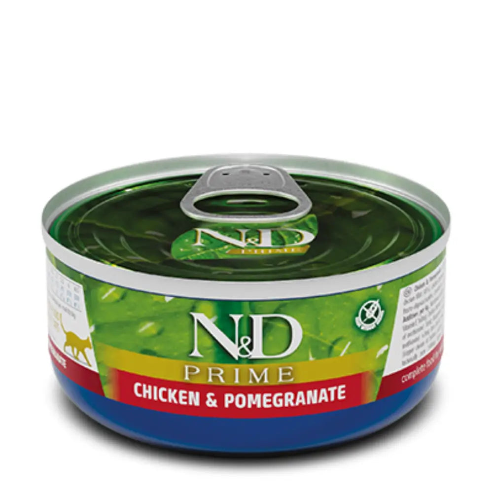 N&D Prime Tahılsız Yetişkin Kedi Yaş Maması, 70g