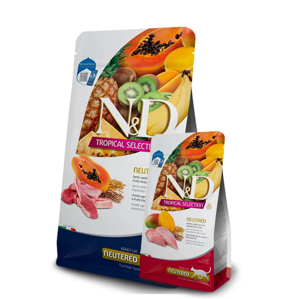 N&D Tropical Kısırlaştırılmış Yetişkin Kedi Maması