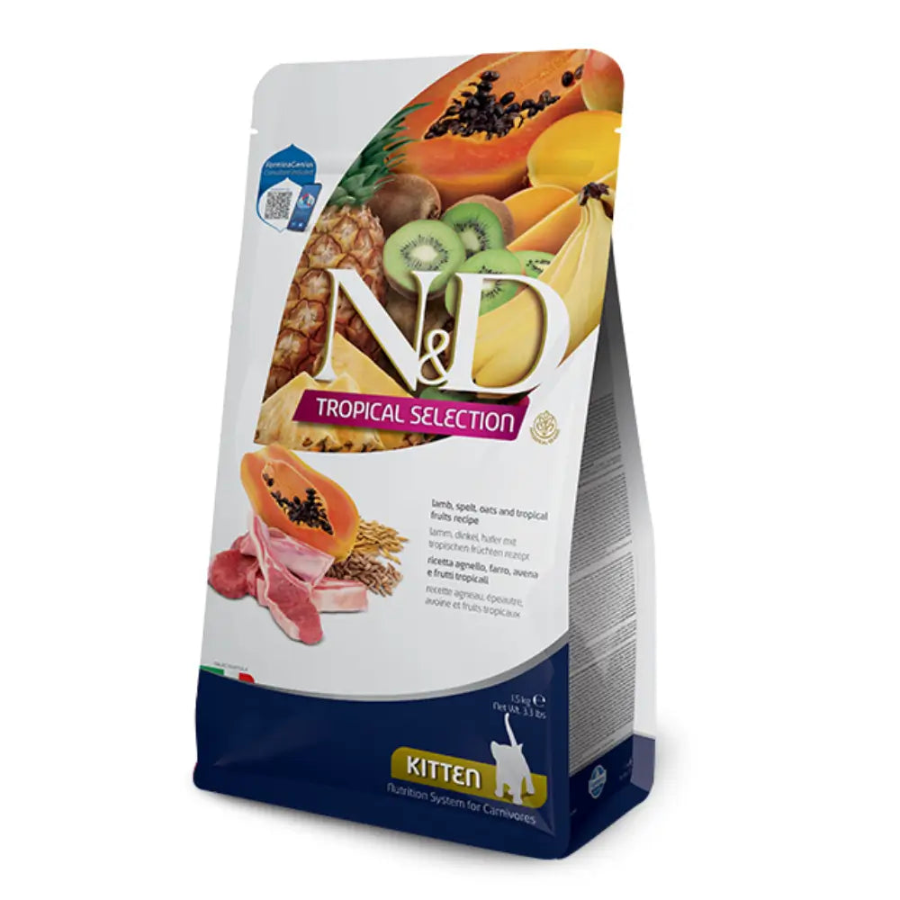 N&D Tropical Kuzu Etli Yavru Kedi Maması, 1.5kg