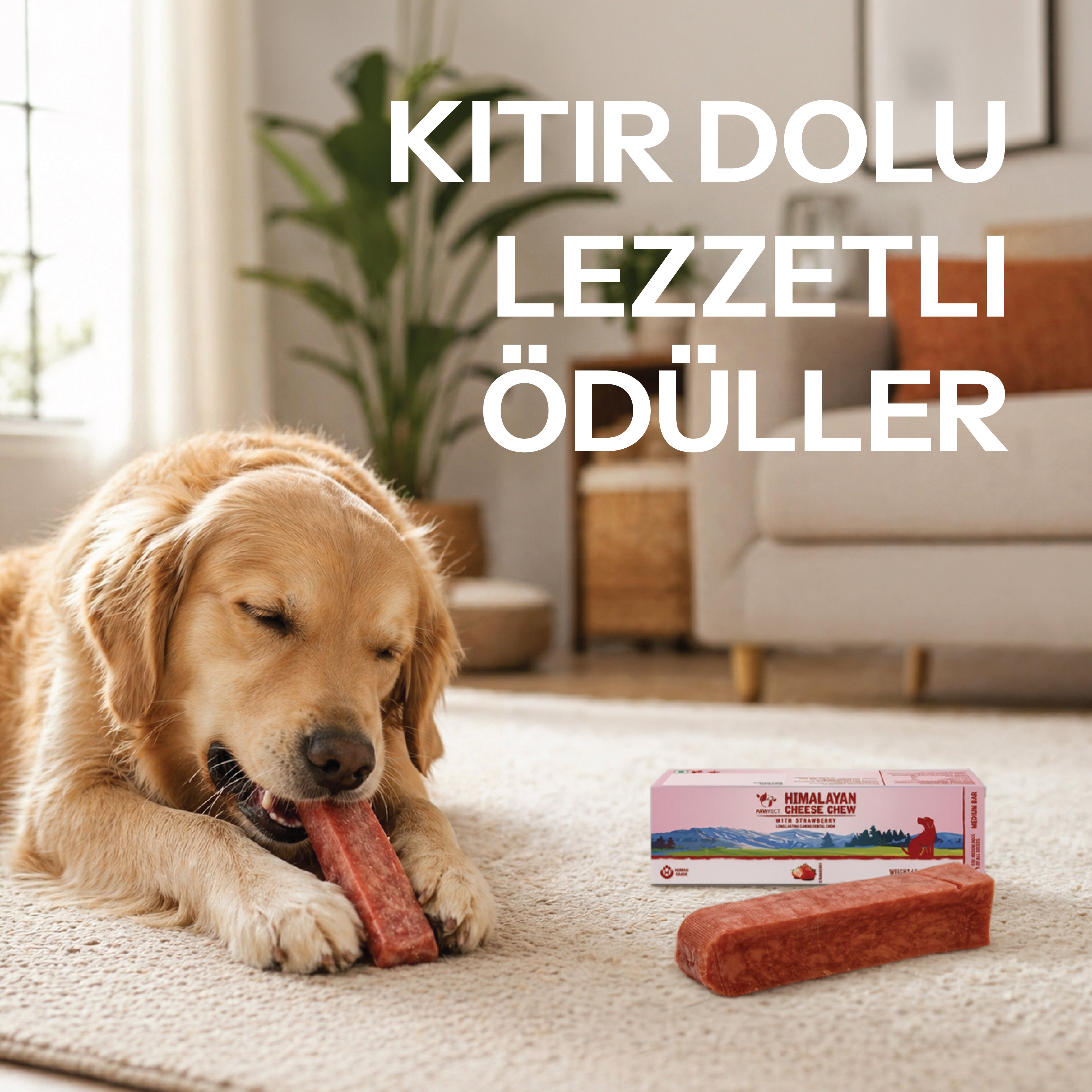 Pawfect Finest Himalayan Cheese Peynir Köpek Ödülü, 65g