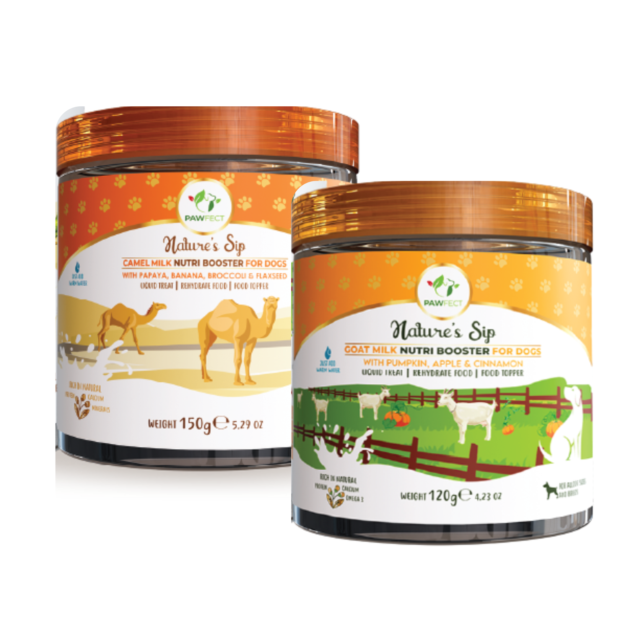 Pawfect Nature's Sip Köpek Süt Tozu Toppers