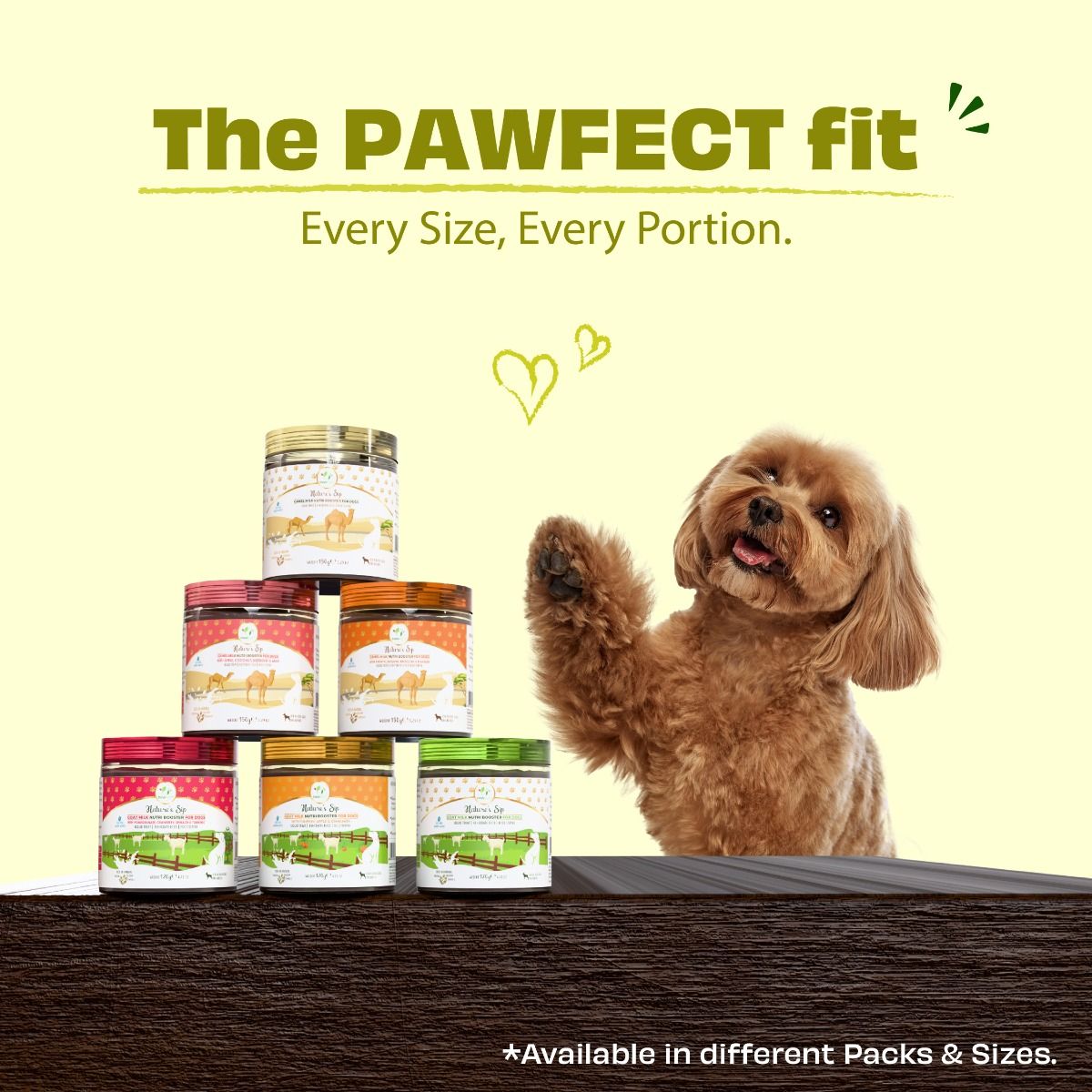 Pawfect Nature's Sip Köpek Süt Tozu Toppers