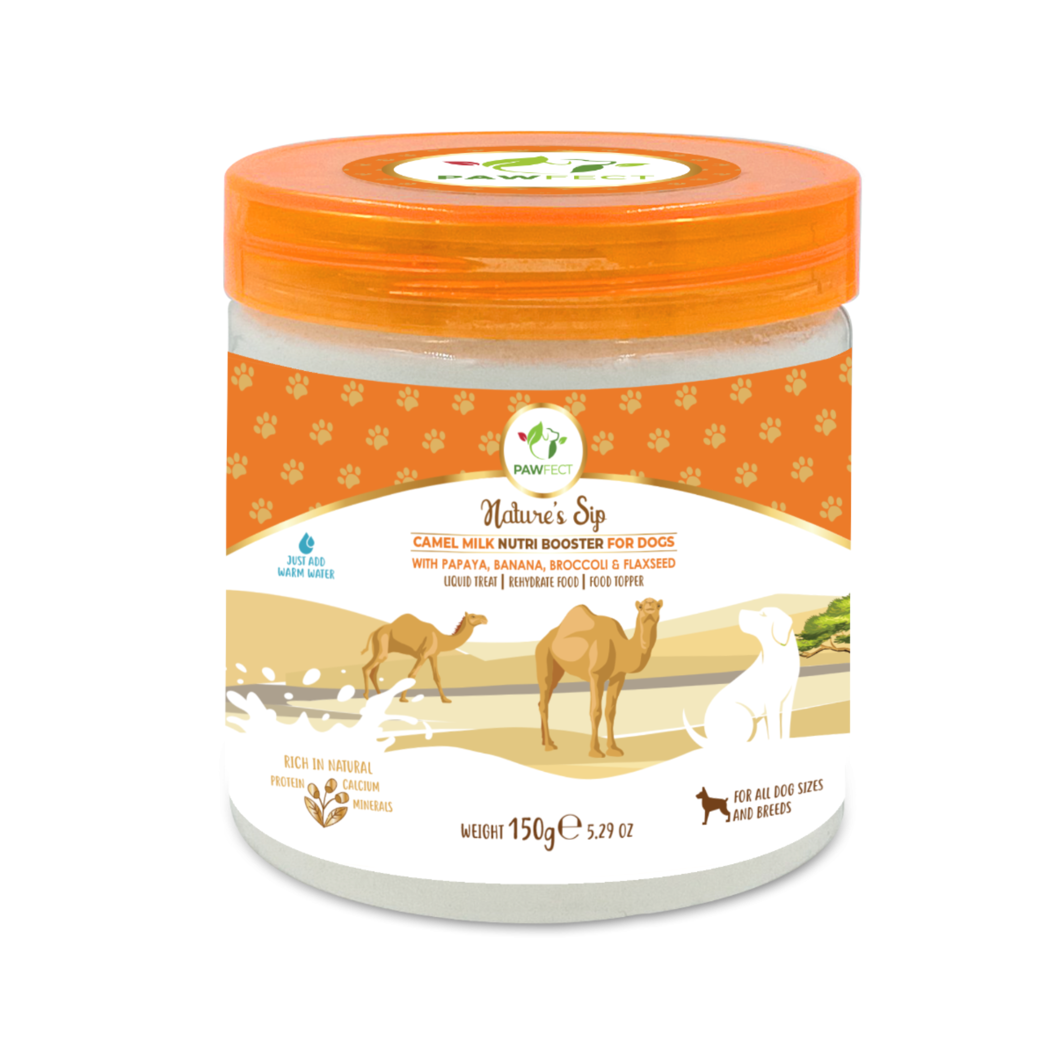 Pawfect Nature's Sip Köpek Süt Tozu Toppers