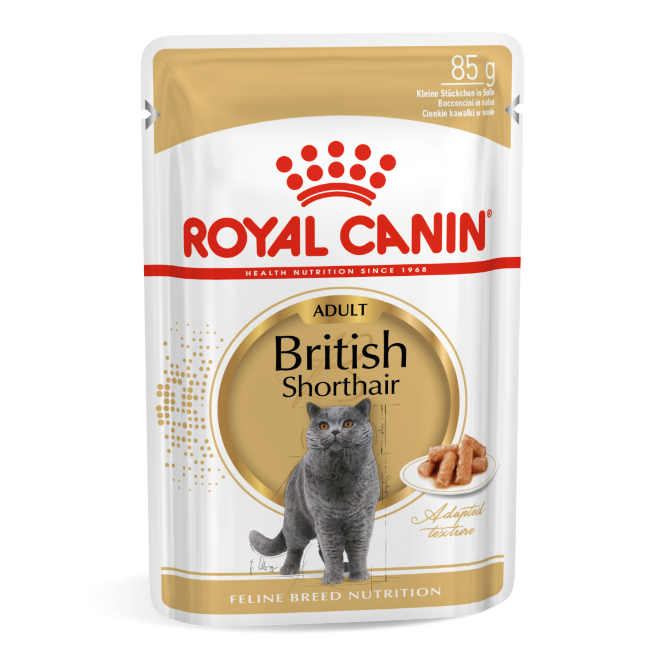Royal Canin British Shorthair Yetişkin Kedi Yaş Maması, 85g