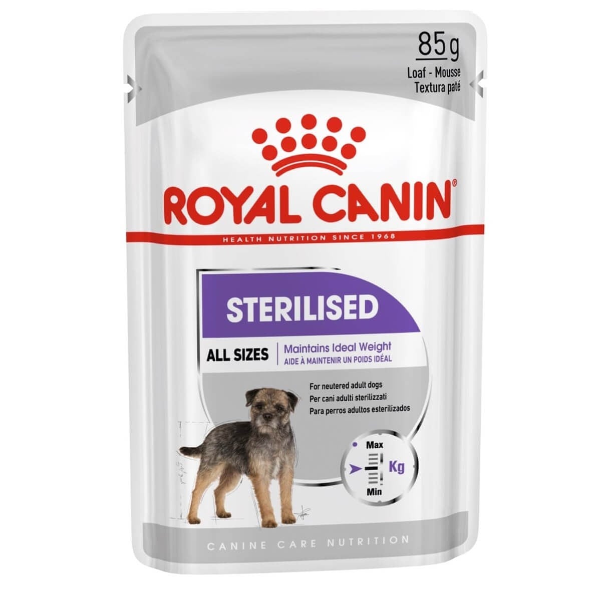 Royal Canin Sterilised Kısırlaştırılmış Yetişkin Köpek Yaş Maması, 85g