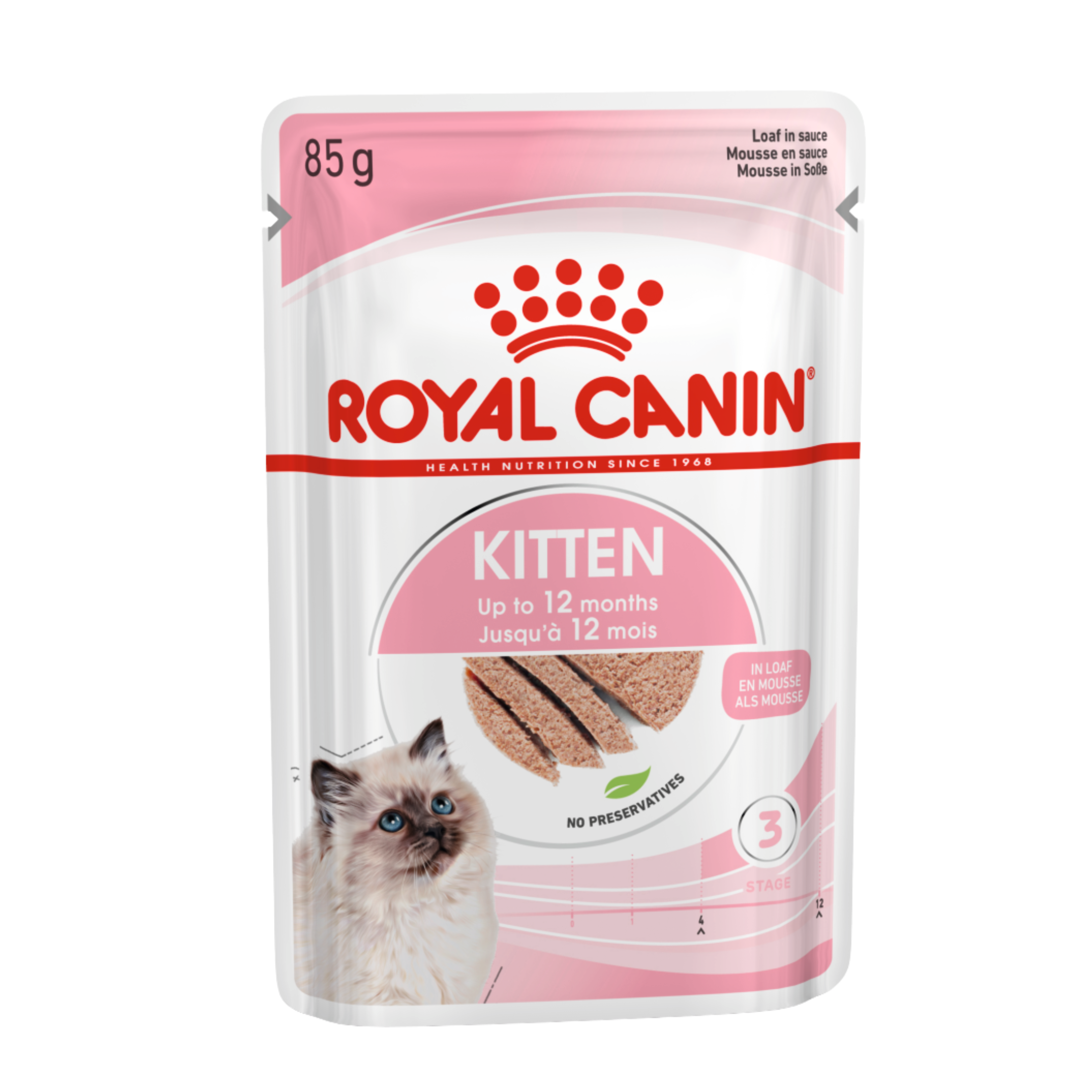 Royal Canin Kitten Yavru Kedi Yaş Maması, 85g