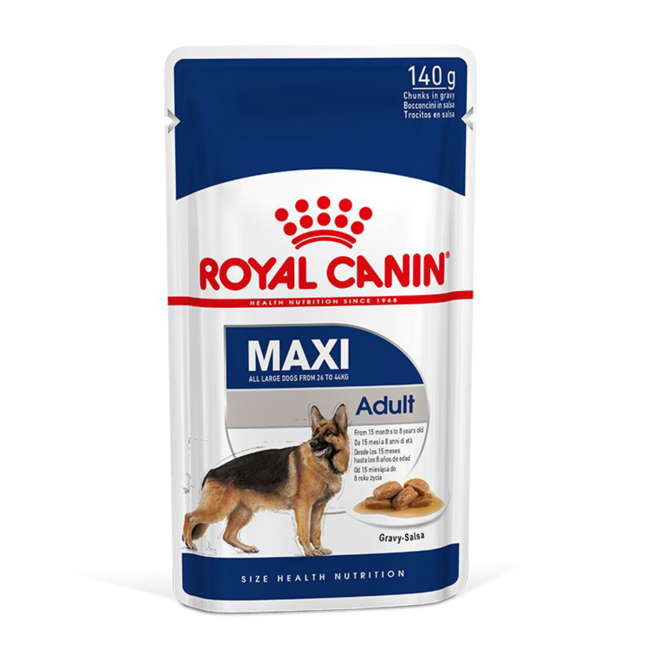 Royal Canin Maxi Adult Büyük Yetişkin Köpek Yaş Maması, 140g