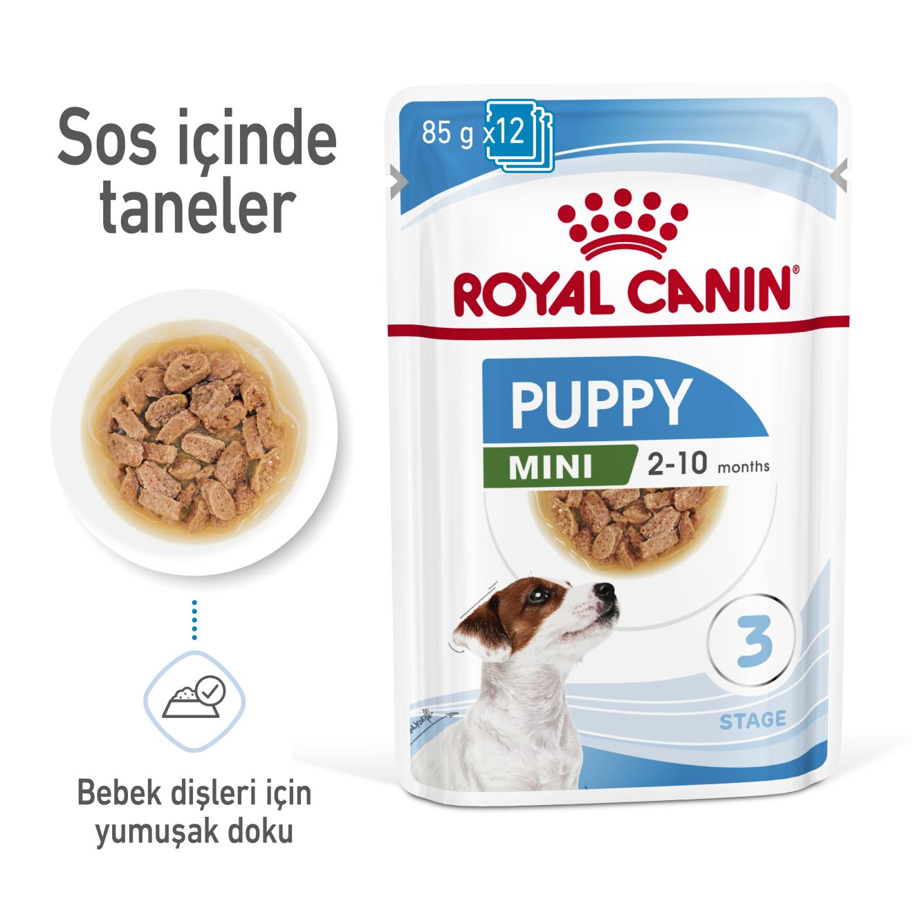 Royal Canin Mini Puppy Yavru Köpek Yaş Maması, 85g