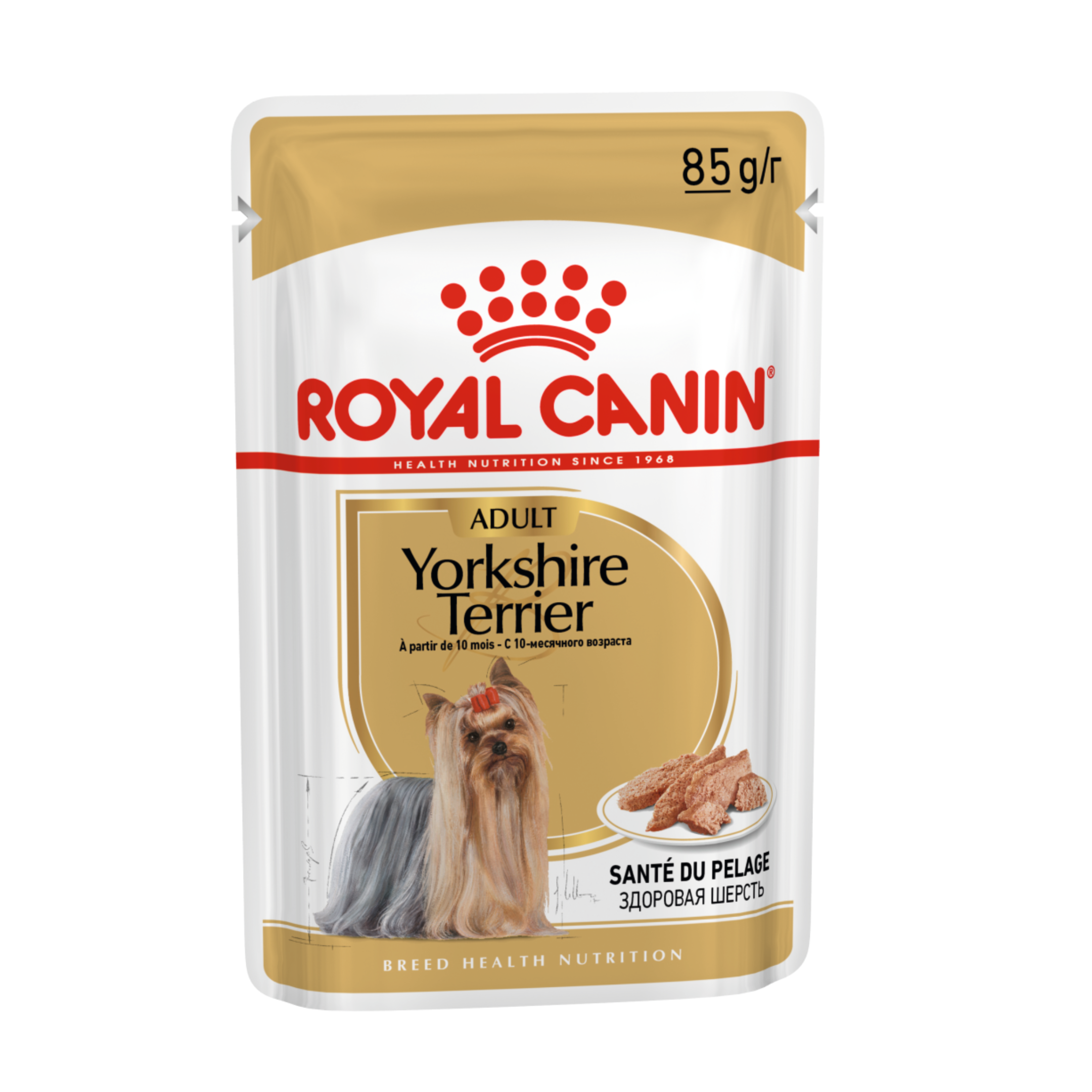 Royal Canin Yorkshire Terrier Yetişkin Köpek Yaş Maması, 85g