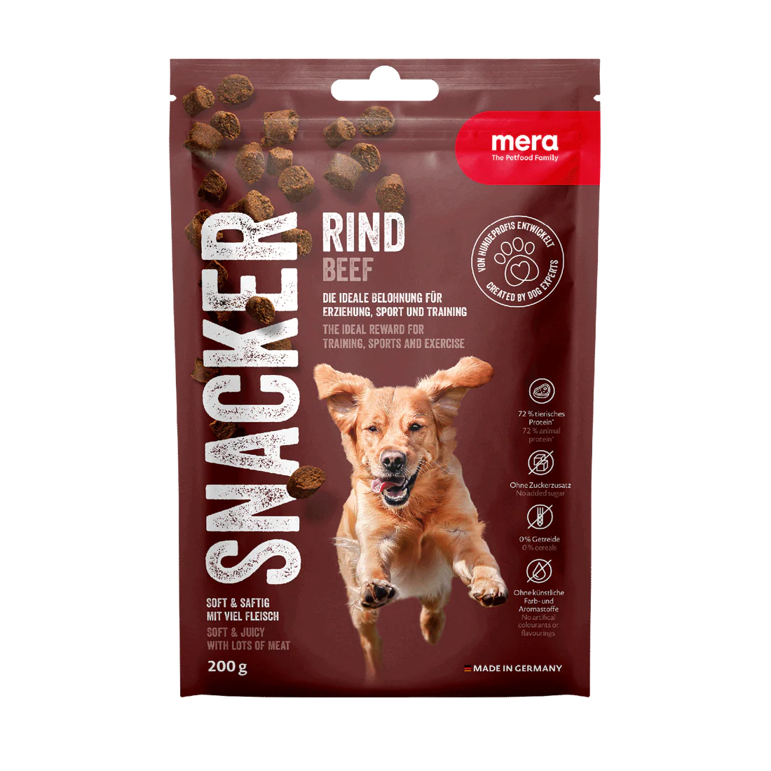 Mera Snacker Yetişkin Yumuşak Köpek Ödülü, 200 g